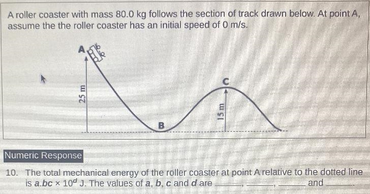 Grade 10 My smart Physics people help me with this review question please-example-1