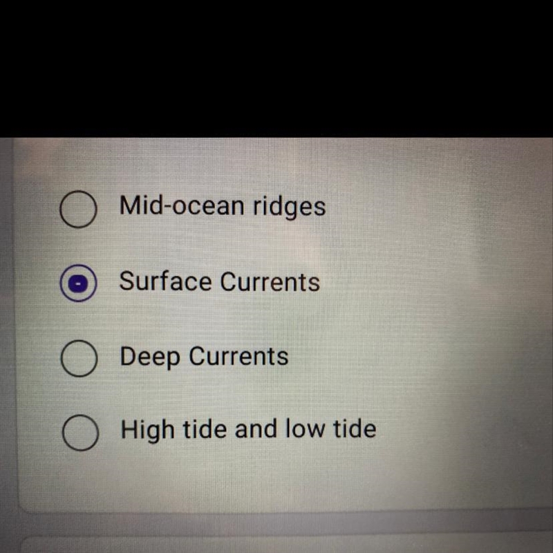 Temperature and salinity difference in ocean water cause...-example-1