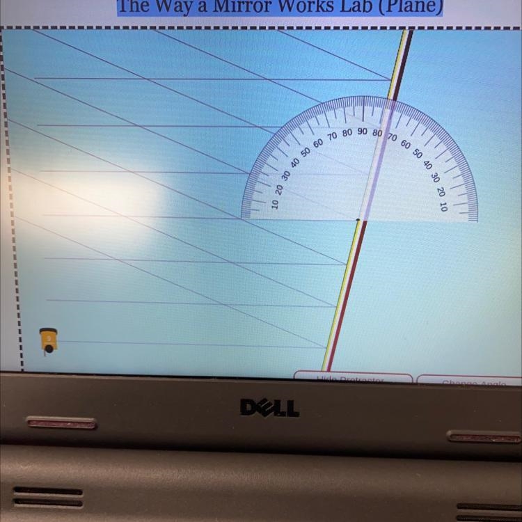 PLEASE HELP! how am i supposed to label a graph using the points from the protractor-example-1