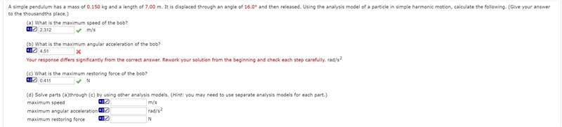 I can't seem to get the right angular acceleration and also not sure how to do part-example-1