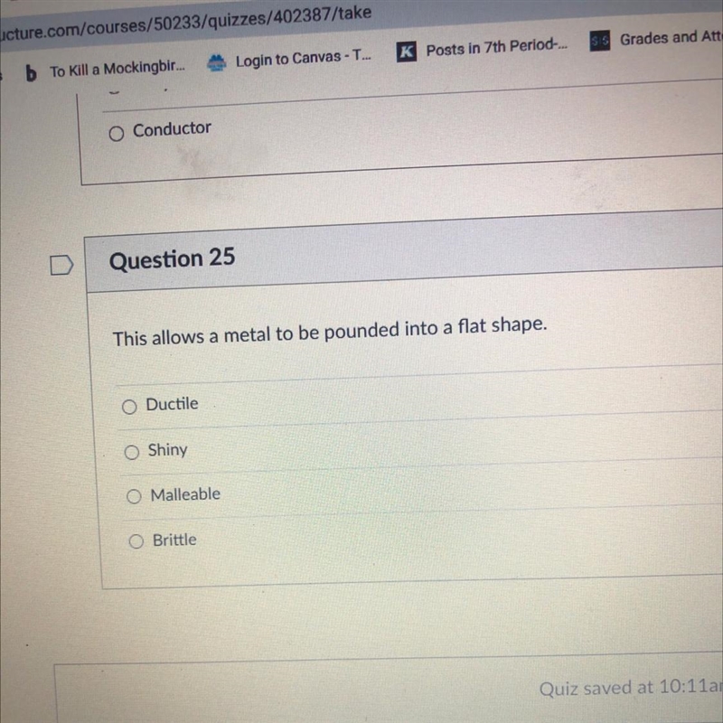 What allows a metal to be pounded into a flat shape?-example-1