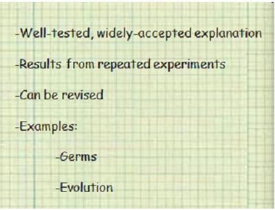 Jasmine took the following notes in science class: Which is the best title for these-example-1