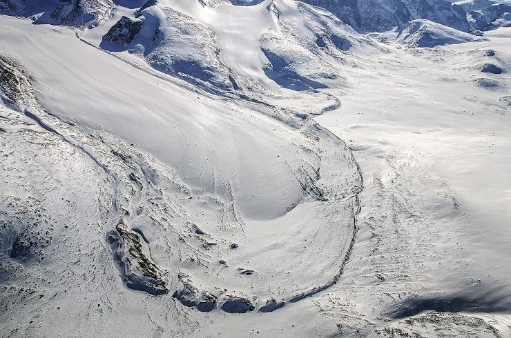 Eroded debris that is dropped at the glaciers farthest extent when ice melts at the-example-1