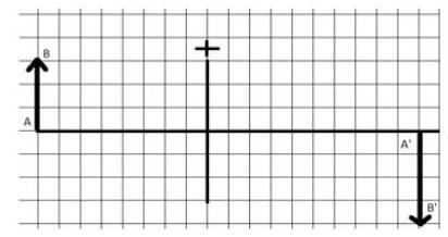 EXERCISE 1 An object and an image are displayed on either side of a lens. Copy the-example-1