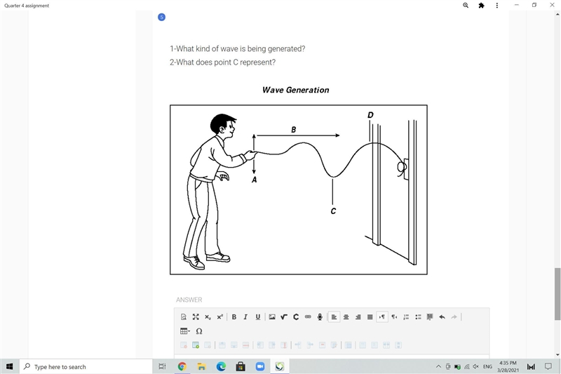 What does point c represent-example-1