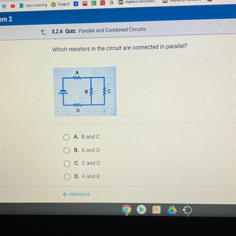 Which resistors in the circuit are connected in parallel?-example-1