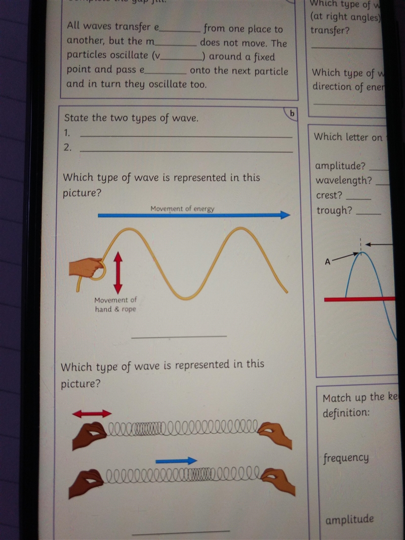 Which type of wave is represented in this picture?-example-1