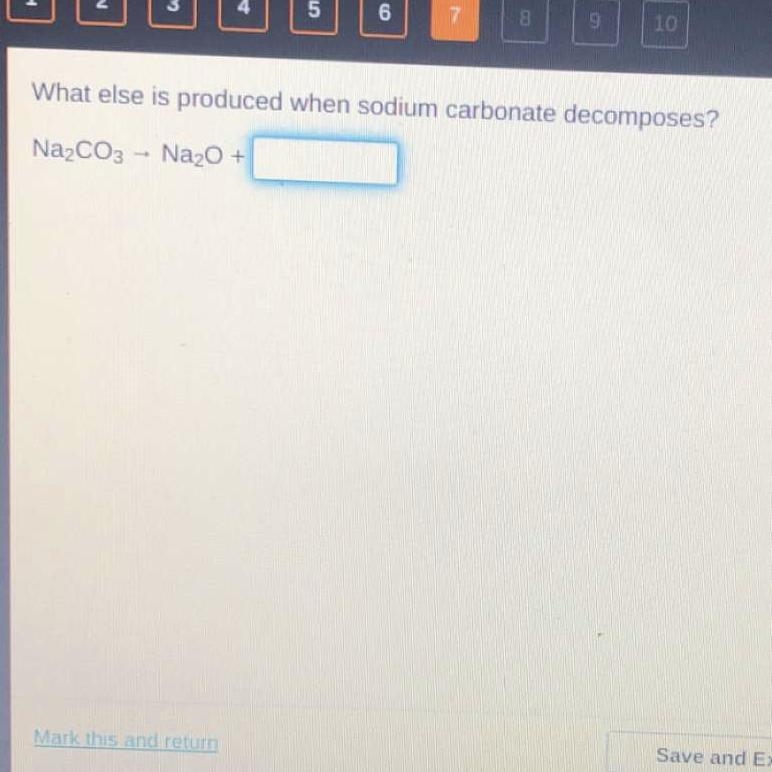 What else is produced when sodium carbonate decomposes-example-1