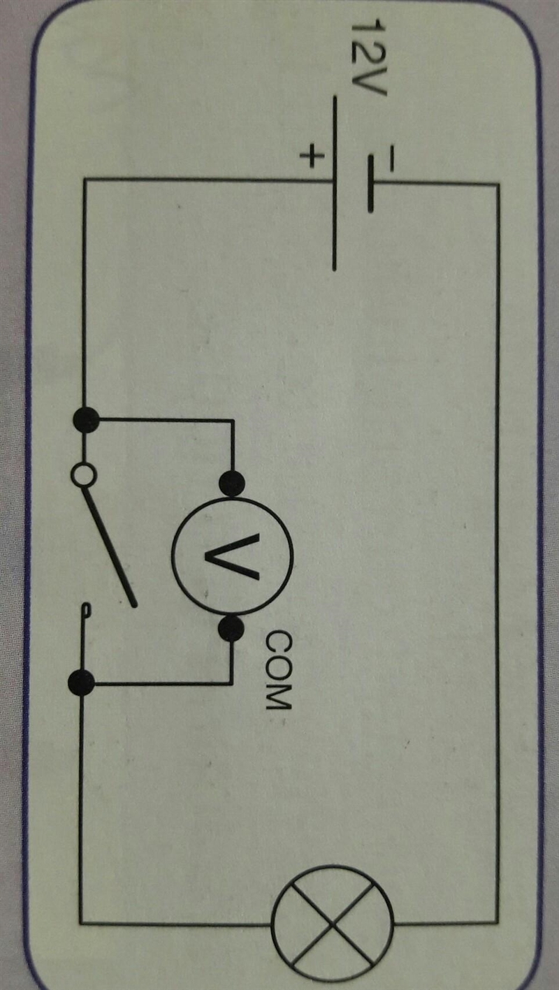 Please help (choose a b or c) (the image is attached) In the adjacent circuit, the-example-1