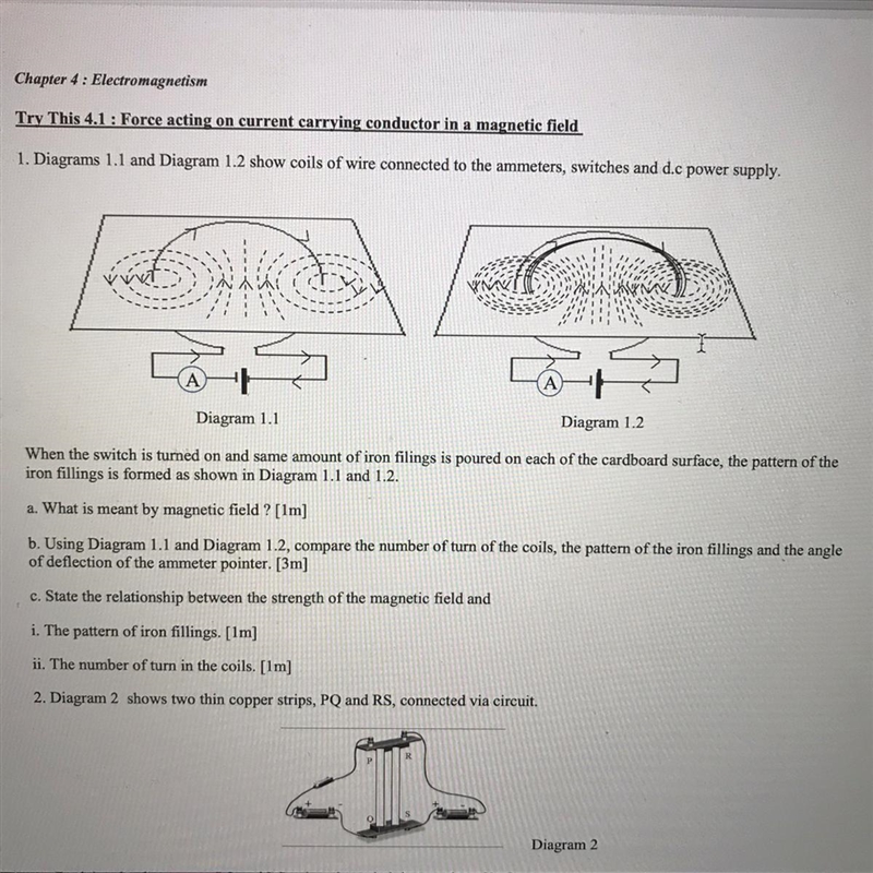 What is meant by magnetic field-example-1