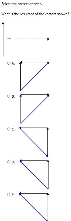 What is the resultant of the vectors shown?-example-1