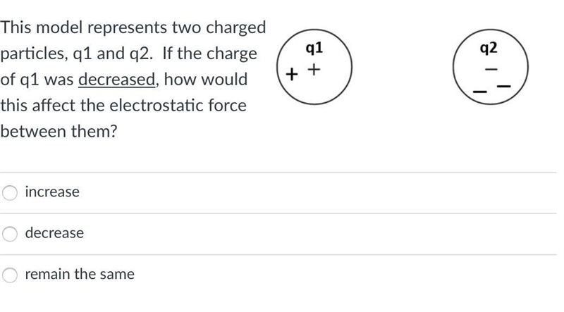 How would this affect the electrostatic force between them?-example-1