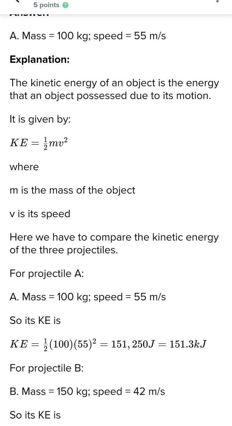 How much kinetic energy is required to break through?-example-1