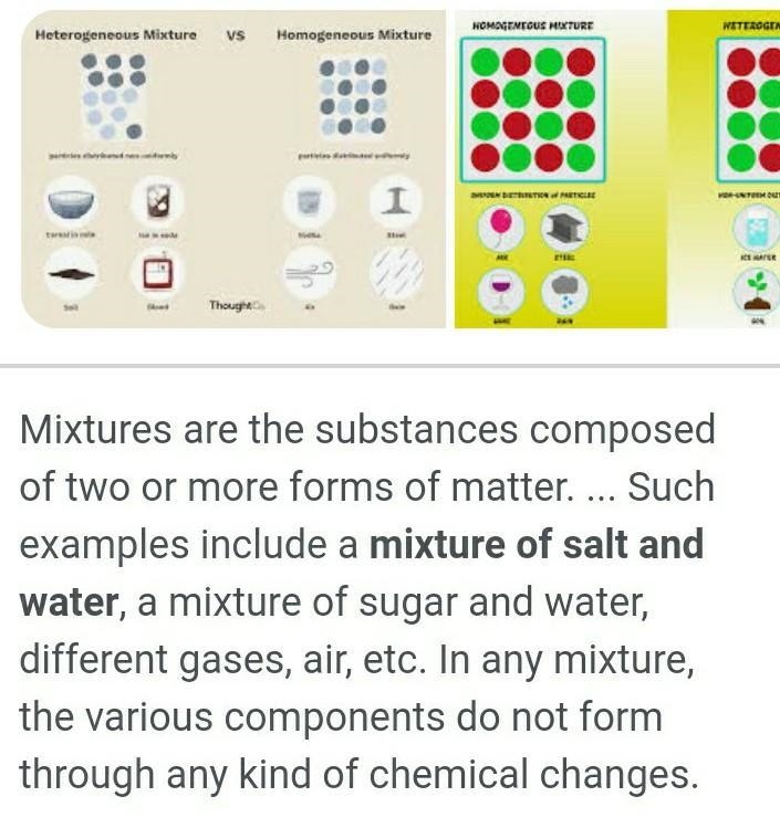 Which of the following is an example of a mixture? A. NaCl B. C6H12O6 C. CO2 + H2 + O-example-1