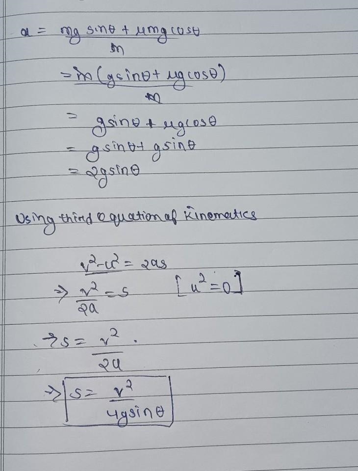 \huge \bf༆ question ༄ A block slides down an inclined plane of slope angle Φ with-example-2