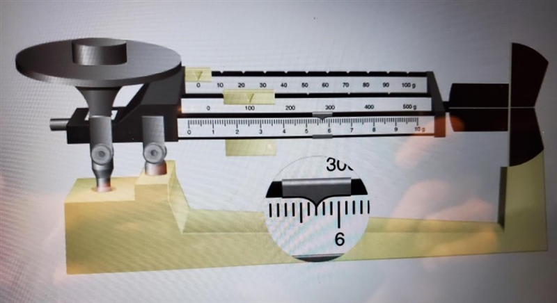 Determine the mass of the object below to the correct degree of precision. 433.0 g-example-1