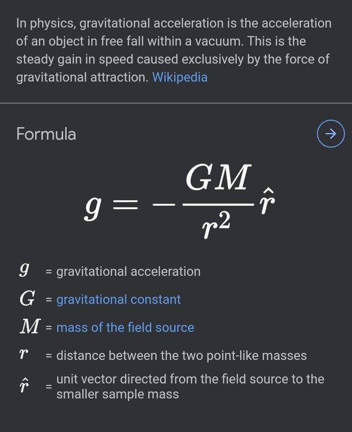 What is acceleration of gravity-example-1