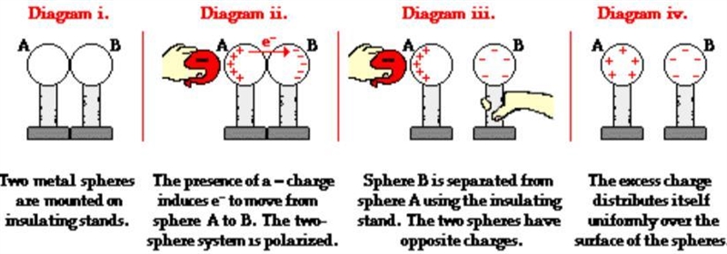 A charged acrylic rod is brought close to a pith ball. The pith ball attracted to-example-1