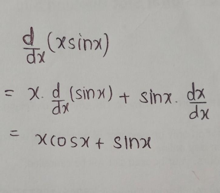 Differentiate the following functions with respect to x xsin x​-example-1