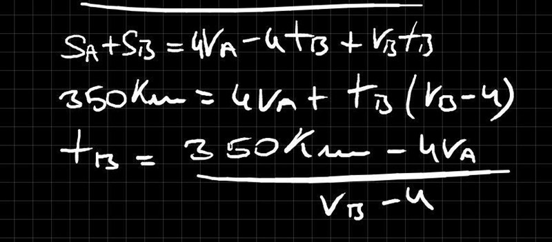 General kinematics problem. "Anna is returning from vacation driving down the-example-2