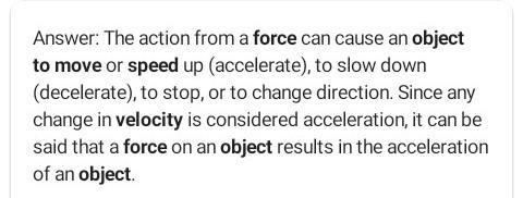 What is role of force on the speed of moving object? ﻿​-example-1