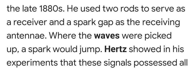 What is the contribution of hertz in electromagnetic spectrum​-example-1