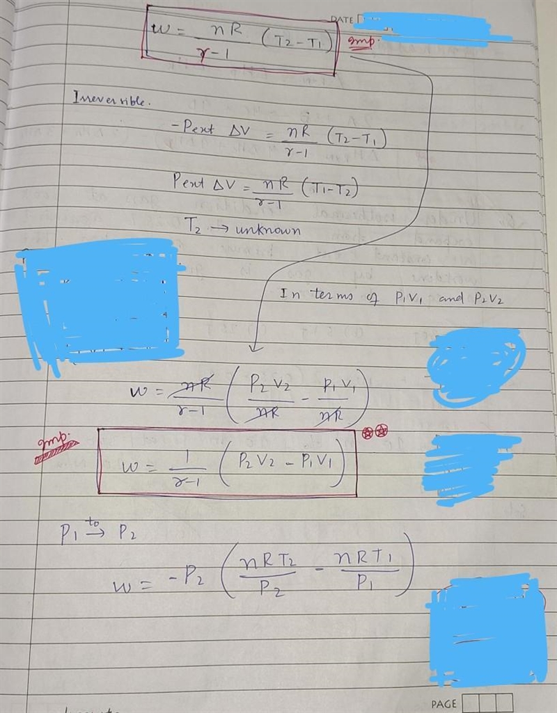 Can anyone prove ADIABATIC PROCESS ???​-example-2