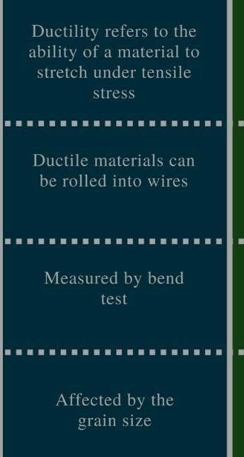 What is the difference between malleability and ductile ?? Please don't post invalid-example-1