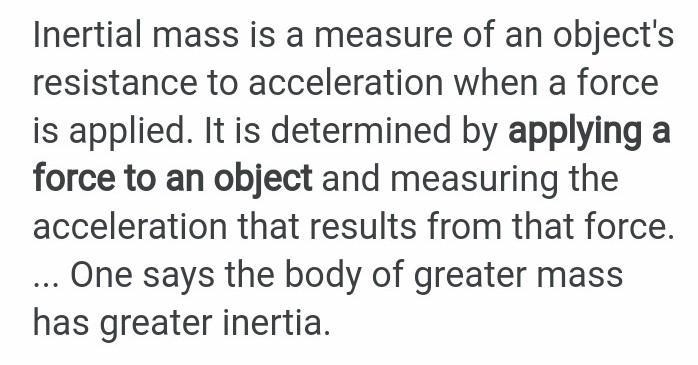 What determines or dictates a inertia?-example-1