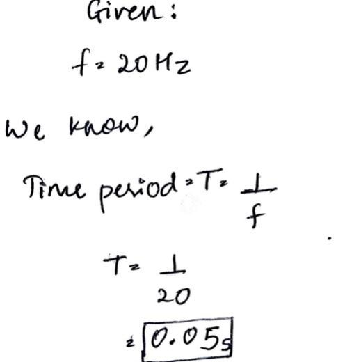 What is the period of a sound wave with a frequency of 20Hz?-example-1