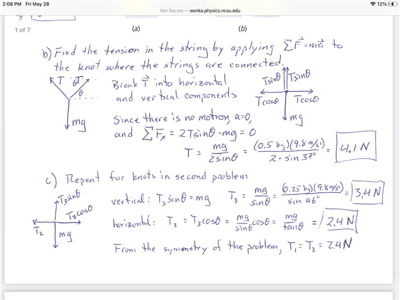 Two boxes are connected by a string. The first box has a mass of 4.2 kg and the second-example-1