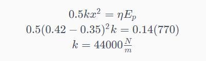 Helppppp A kangaroo has a maximum gravitational potential energy during one jump of-example-1