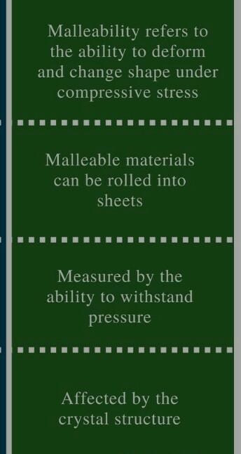 What is the difference between malleability and ductile ?? Please don't post invalid-example-2