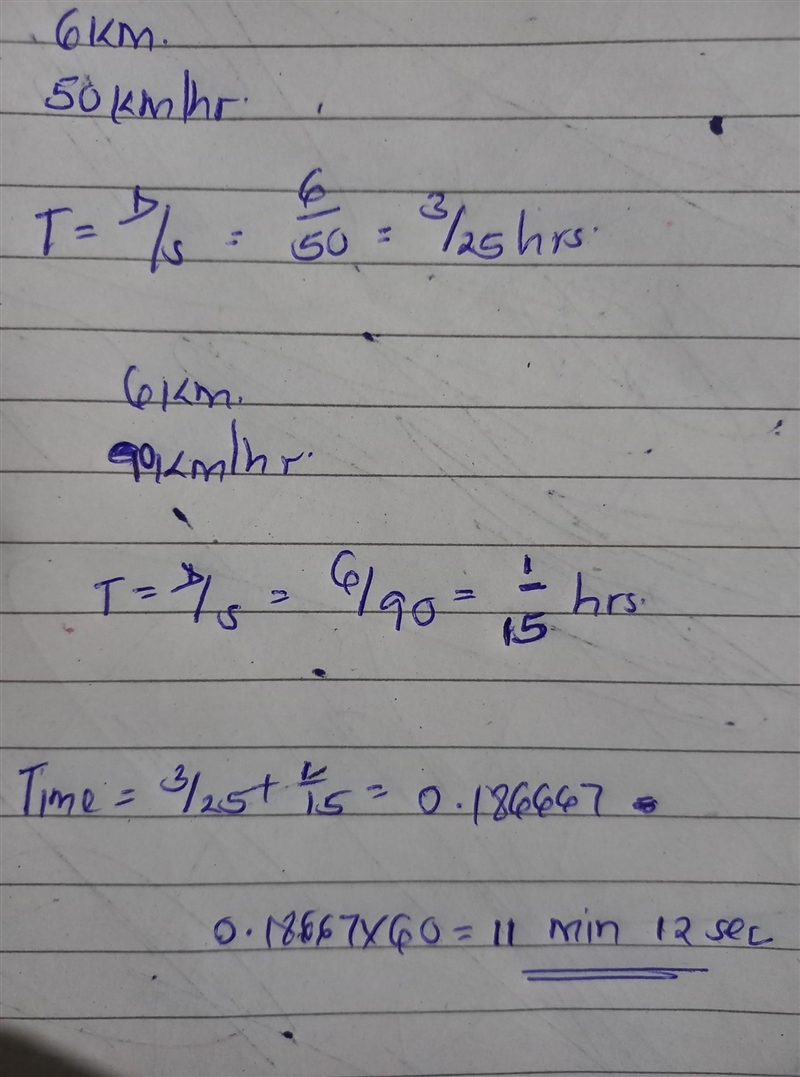 E) The displacement is always equal to the distance traveled. You drive 6.00 km at-example-1