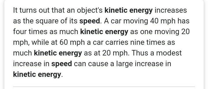 7. a. How is speed related to kinetic energy?​-example-1