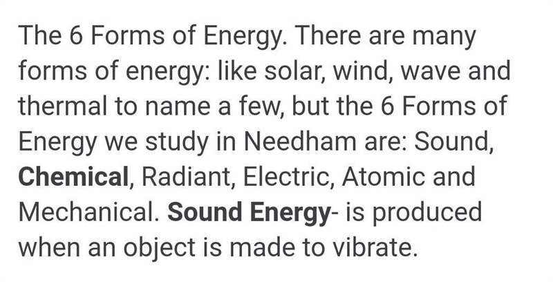 what different forms of energy are demonstrated by tv remote, flashlight, string lol-example-1