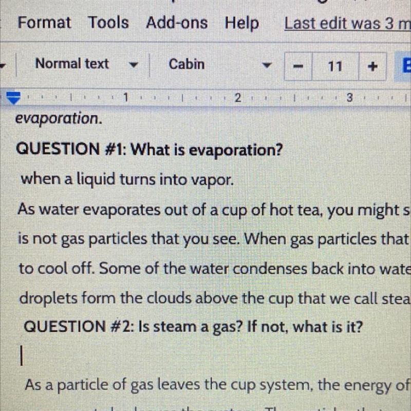 Is steam gas? If not what is?￼-example-1