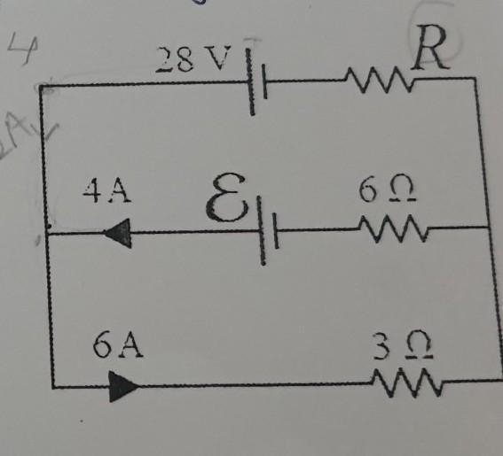 Using the circuit diagram find the emf ​-example-1