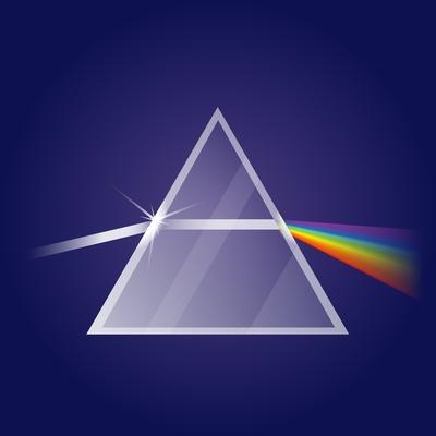 A prism is often used to show the different wavelengths of light or colors that can-example-1