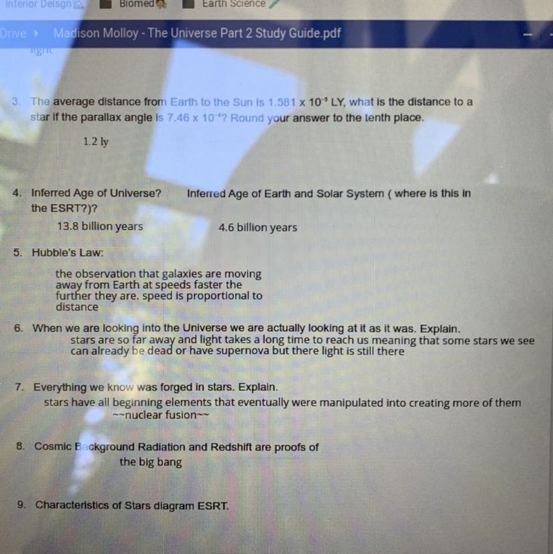 Hi really need help with Earth Science hw!-example-1