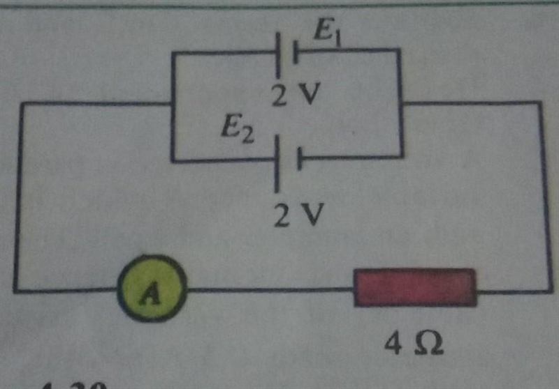 the internal resistance of each of the following cells E1 and E2 shown in the figure-example-1