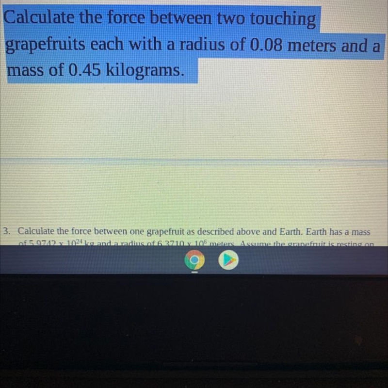 Calculate the force between two objects that have masses of 70 kilograms and 2,000 kilograms-example-1