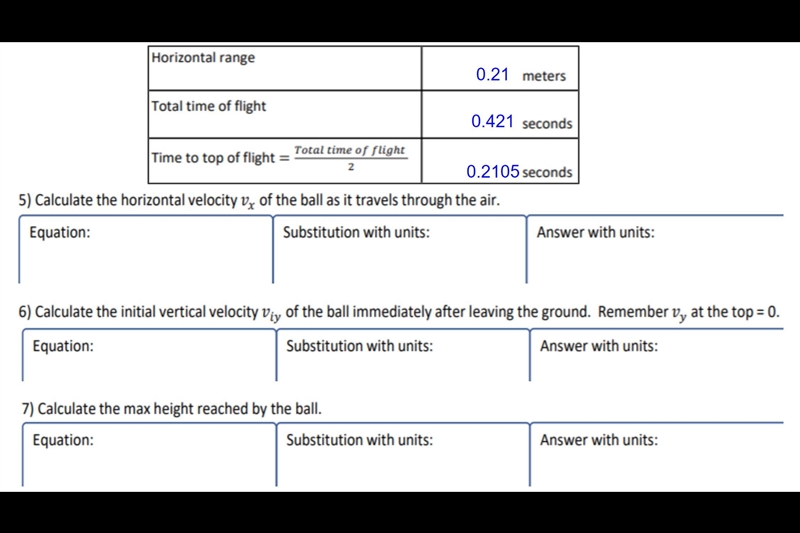 URGENT‼ Physics Angled Projectile-example-1