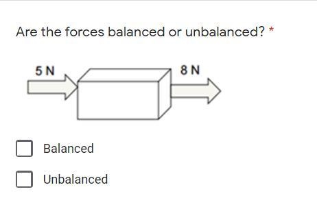 Is this unbalanced force or is it balanced also is it technically acceleration?-example-1