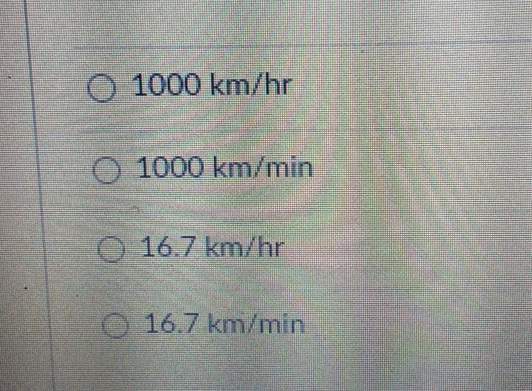 A plane travels West for a distance of 750 km the trip takes 45 minutes calculate-example-1