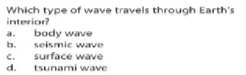 Another A b c or d about the earth...-example-1