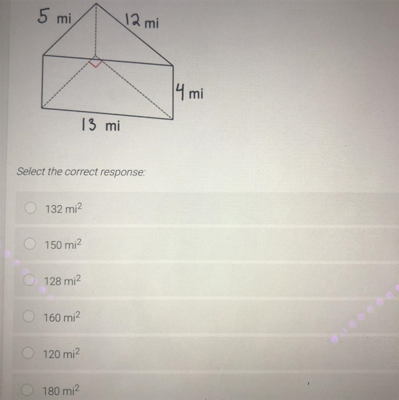 Find the surface area of the solid shape below ( please help !!!!!!)))))))-example-1