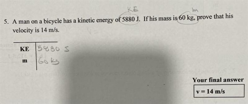 Show the steps im confused. The answer is 14 m/s-example-1