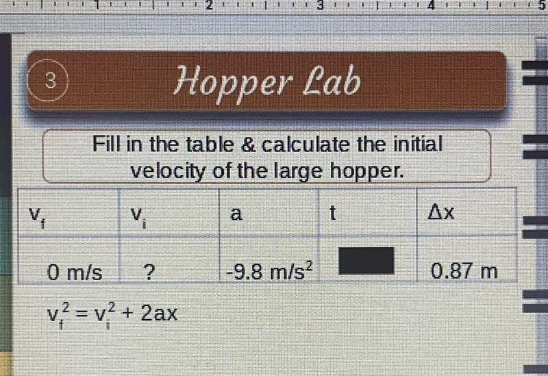 Can someone help me find the initial velocity?-example-1