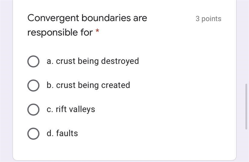 Convergent boundaries are responsible for-example-1